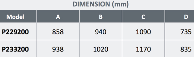 Onga Pantera Sand Media Filter Dimensions 2